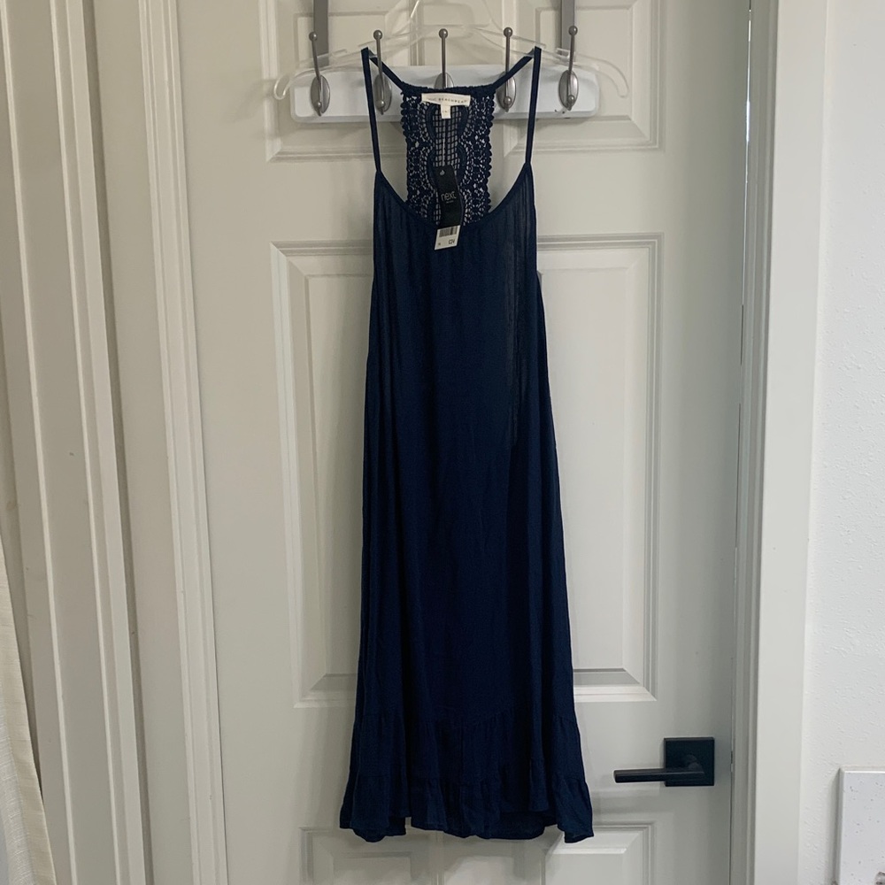 Next Navy Lace Swim Coverup